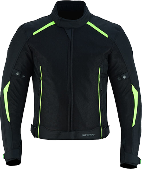 Cazadora de cordura de verano con protecciones homologadas.